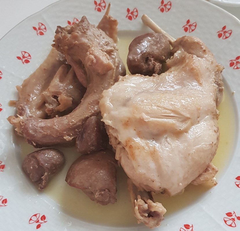 vařené kuřecí